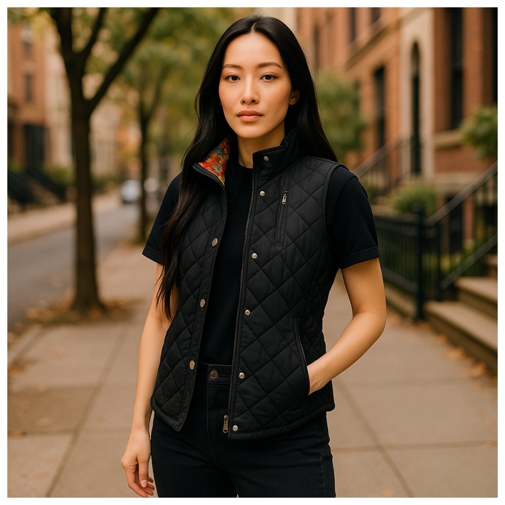 LAUREN RALPH LAUREN Diamond Quilt Vest, size X Small - Picture 15 of 15